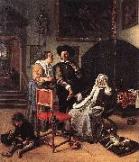 Jan Steen Doctor's Visit oil